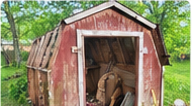 Shed demo and removal