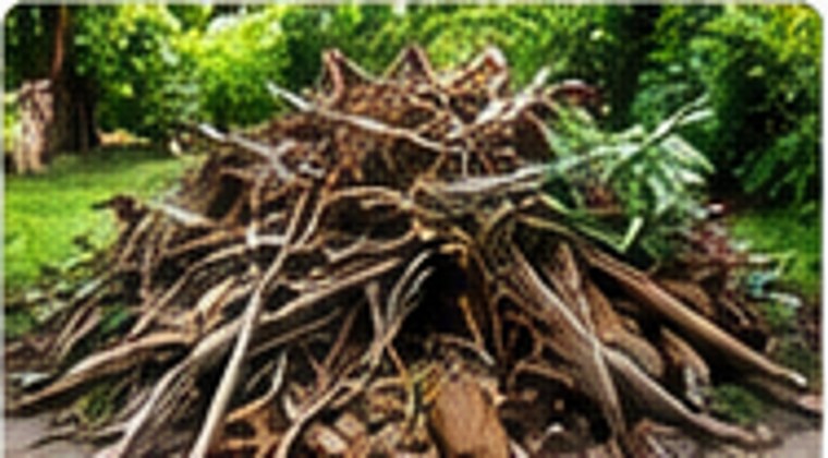 Yard debris removal